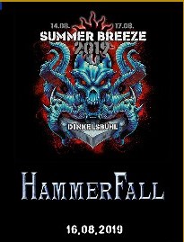 Hammerfall Live At Summer Breeze Festival, Germany 2019 DVD