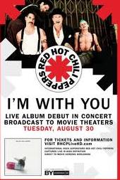 Red Hot Chilli Peppers I´m With you Live in Cologne, Germany 2011 DVD