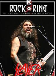 SLAYER Live At The Rock Am Ring 06/05/2010 DVD