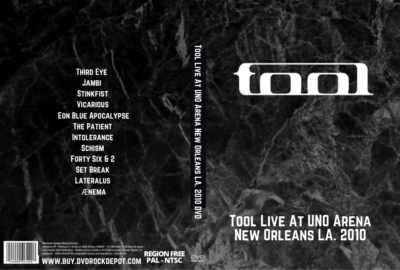 Tool Live At UNO Arena New Orleans LA. 2010 DVD
