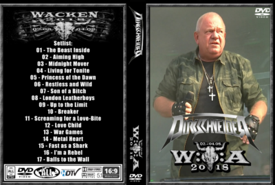 U.D.O. Dirkschneider Live At Wacken Open Air Festival Germany 2018 DVD