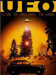 UFO Live In Oakland CA