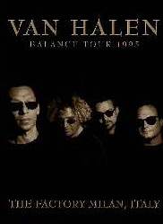 Van Halen The Factory Milan, Italy 01/30/1995 DVD