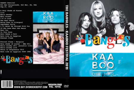 The Bangles Live At Kaaboo Festival Del Mar CA. DVD