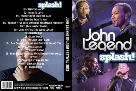JOHN LEGEND Splash! Festival 2013 DVD