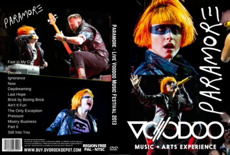 Paramore - Live Voodoo Music Festival 2013 DVD