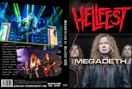 Megadeth Live at Hellfest 2022 France DVD