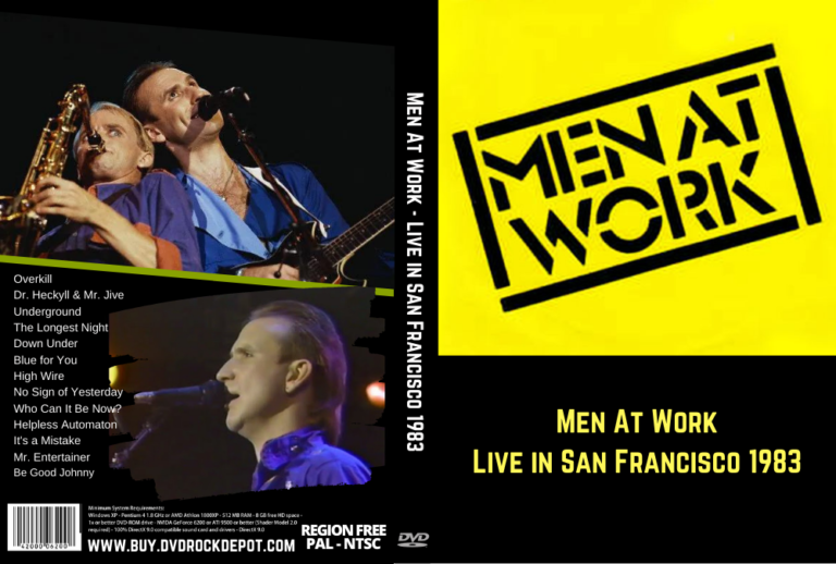 Men At Work - Live in San Francisco 1983 DVD