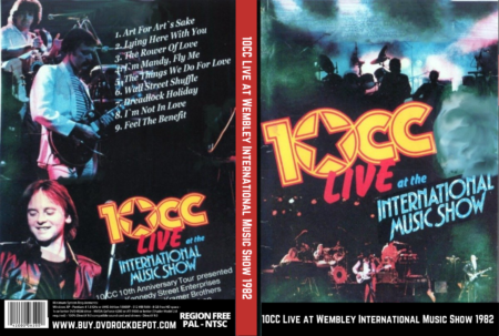 10CC Live at Wembley International Music Show 1982 DVD