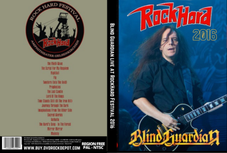 Blind Guardian live at RockHard Festival 2016 DVD