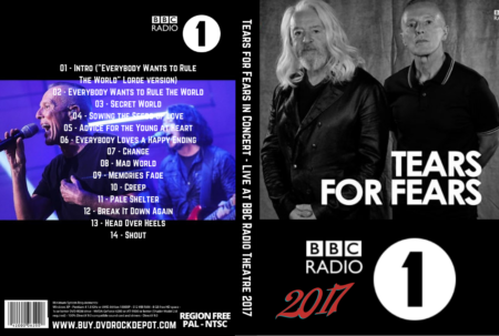 Tears for Fears in Concert - Live at BBC Radio Theatre 2017 DVD