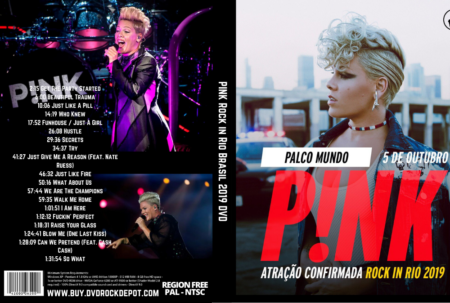 PINK Live Rock in Rio 2019 DVD