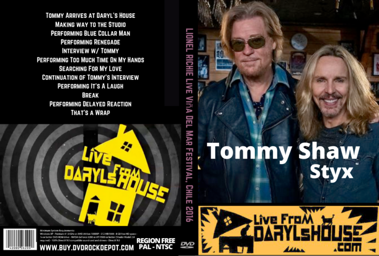Live From Daryl's House - Tommy Shaw from Styx DVD