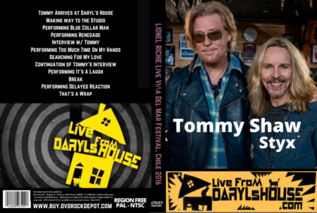 Live From Daryl's House - Tommy Shaw from Styx DVD