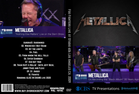 Metallica Live On TV Presentations DVD