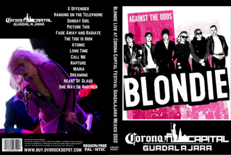 Blondie Live at Corona Capital Festival Guadalajara Mexico 2022 DVD