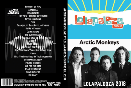 Arctic Monkeys Live At Lollapalooza Chicago ILL. 2018 DVD