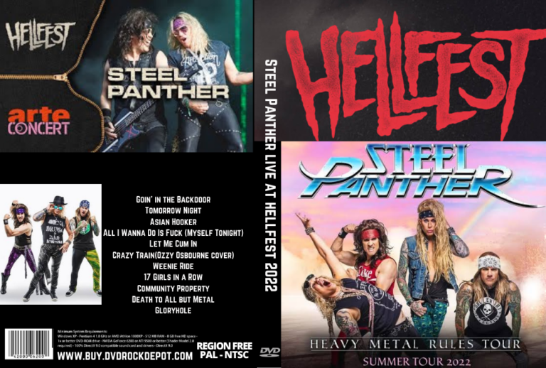 Steel Panther live at Hellfest France 2022 DVD