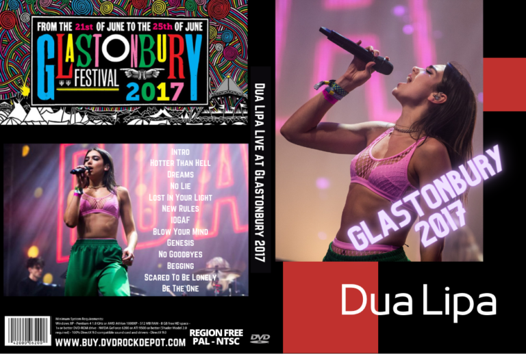 Dua Lipa Live at Glastonbury 2017 DVD