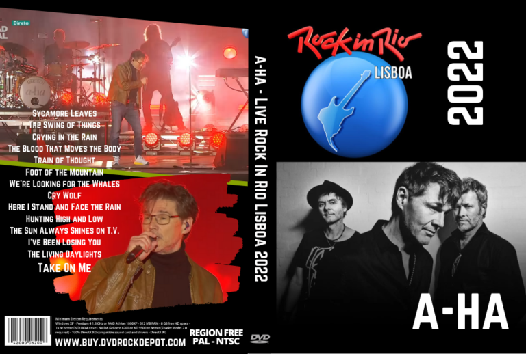 a-ha - Live Rock In Rio Lisboa 2022 DVD