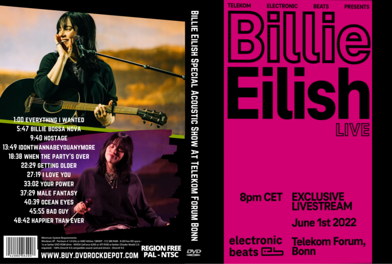 Billie Eilish Special Acoustic Show At Telekom Forum Bonn DVD