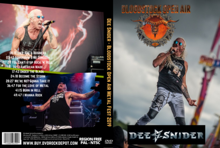 Dee Snider Live at Bloodstock Open Air Metal Festival 2019 DVD