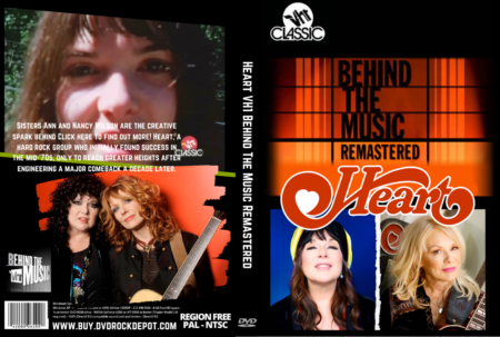 Heart VH1 Behind The Music Remastered DVD