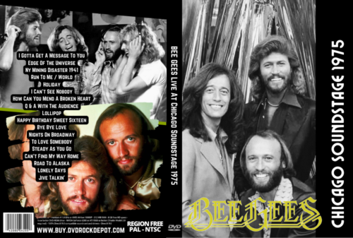BEE GEES Live At Chicago Soundstage 1975 DVD