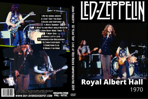 Led Zeppelin Live At The Royal Albert Hall UK 1970 DVD | DVD