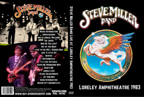Steve Miller Band Live at  Loreley Amphitheatre 1983 DVD
