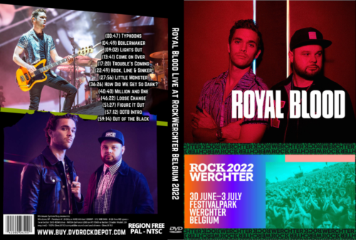 Royal Blood Live at RockWerchter Belgium 2022 DVD