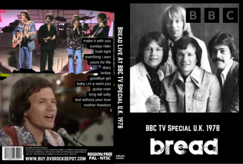 Bread Live At BBC TV Special U.K. 1978 DVD