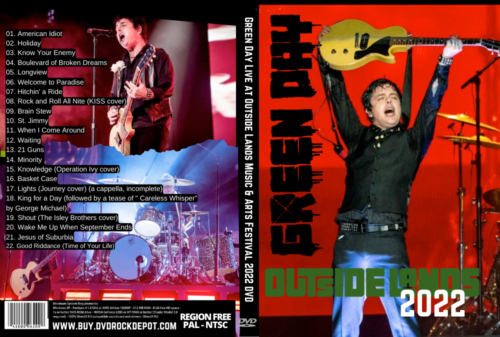 Green Day Live at Outside Lands Music & Arts Festival 2022