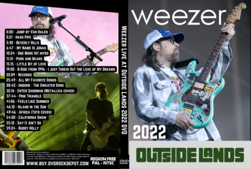 Weezer Live at Outside Lands 2022 DVD