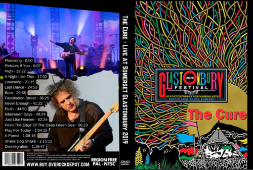 The Cure - Live at Somerset Glastonbury 2019 DVD