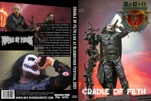 CRADLE OF FILTH Live at Bloodstock Festival 2021 DVD