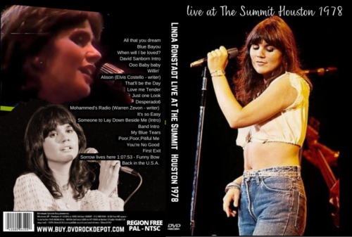 Linda Ronstadt live at The Summit  Houston 1978 DVD