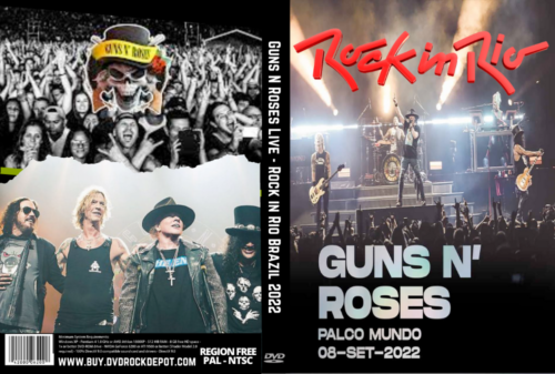 Guns N Roses Live - Rock in Rio Brazil 2022 DVD