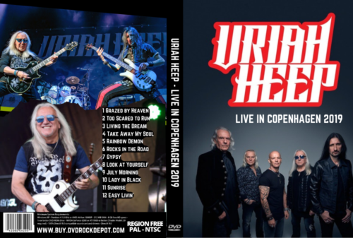 URIAH HEEP - LIVE IN COPENHAGEN 2019 DVD