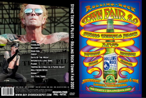 Stone Temple Pilots - Rolling Rock Town Fair 2001 DVD
