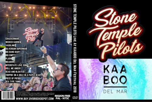 STONE TEMPLE PILOTS Live At KAABOO Del Mar Festival 2018 DVD