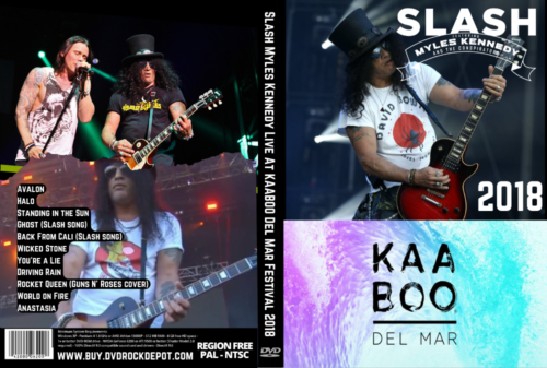 Slash Myles Kennedy Live At KAABOO Del Mar Festival 2018 DVD