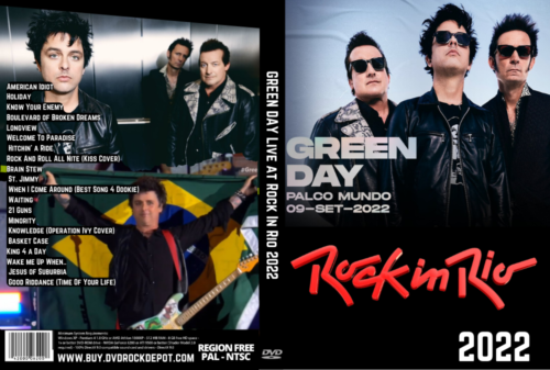 GREEN DAY Live at Rock In Rio 2022 DVD
