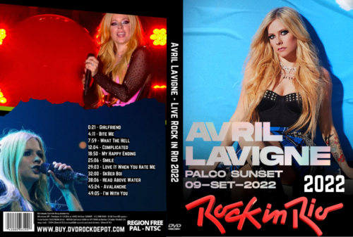 Avril Lavigne - Live Rock in Rio 2022 DVD