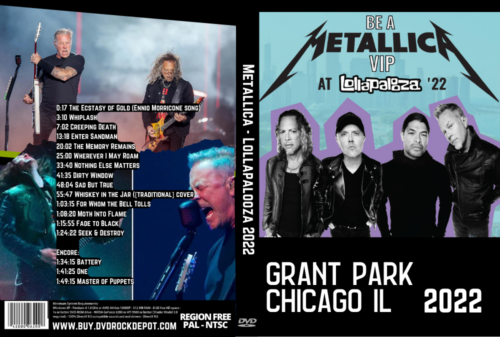 Metallica - Lollapalooza 2022 DVD