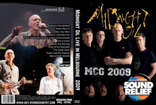 Midnight Oil Live in Melbourne  2009 DVD