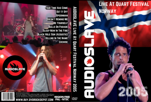 AUDIOSLAVE Live At Quart Festival Kristiansand Norway 2005 DVD