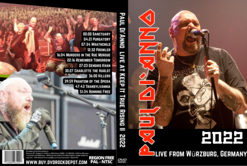 Paul Di'Anno  live at Keep It True Rising II  2022 DVD