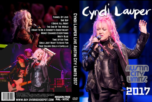 Cyndi Lauper Live Austin City Limits 2017 DVD