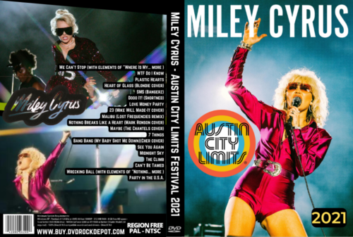 Miley Cyrus Live at Austin City Limits Festival 2021 DVD